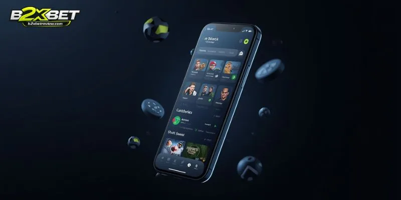 Aplicativo B2XBET para Android, iPhone e navegador móvel